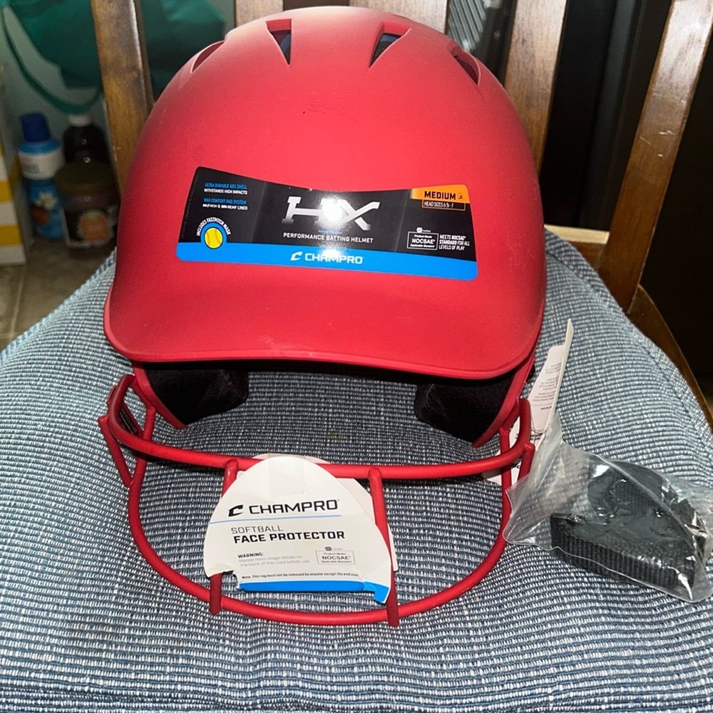 Champ Pro Softball 🥎 Helmet